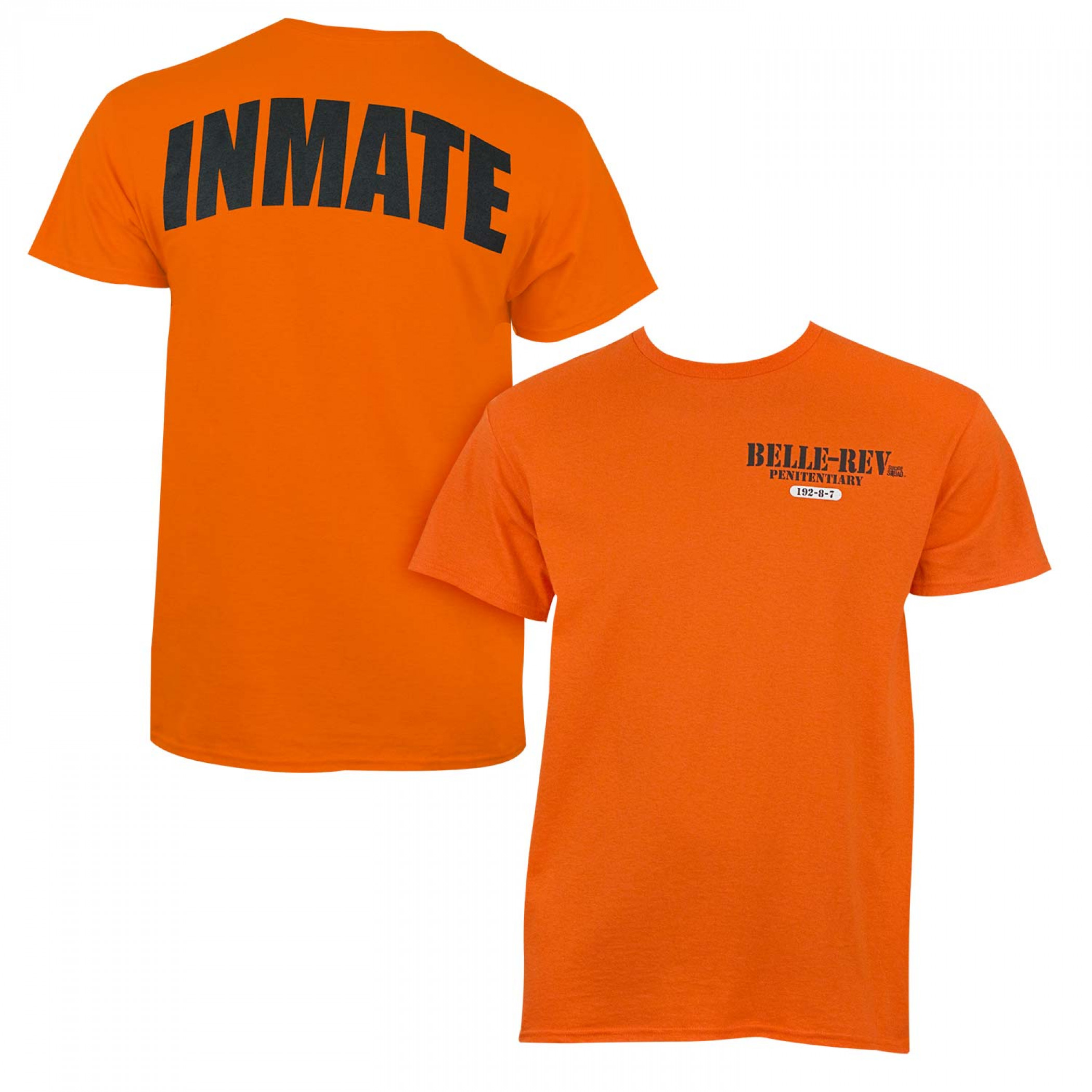 Suicide Squad Orange Inmate Tee Shirt