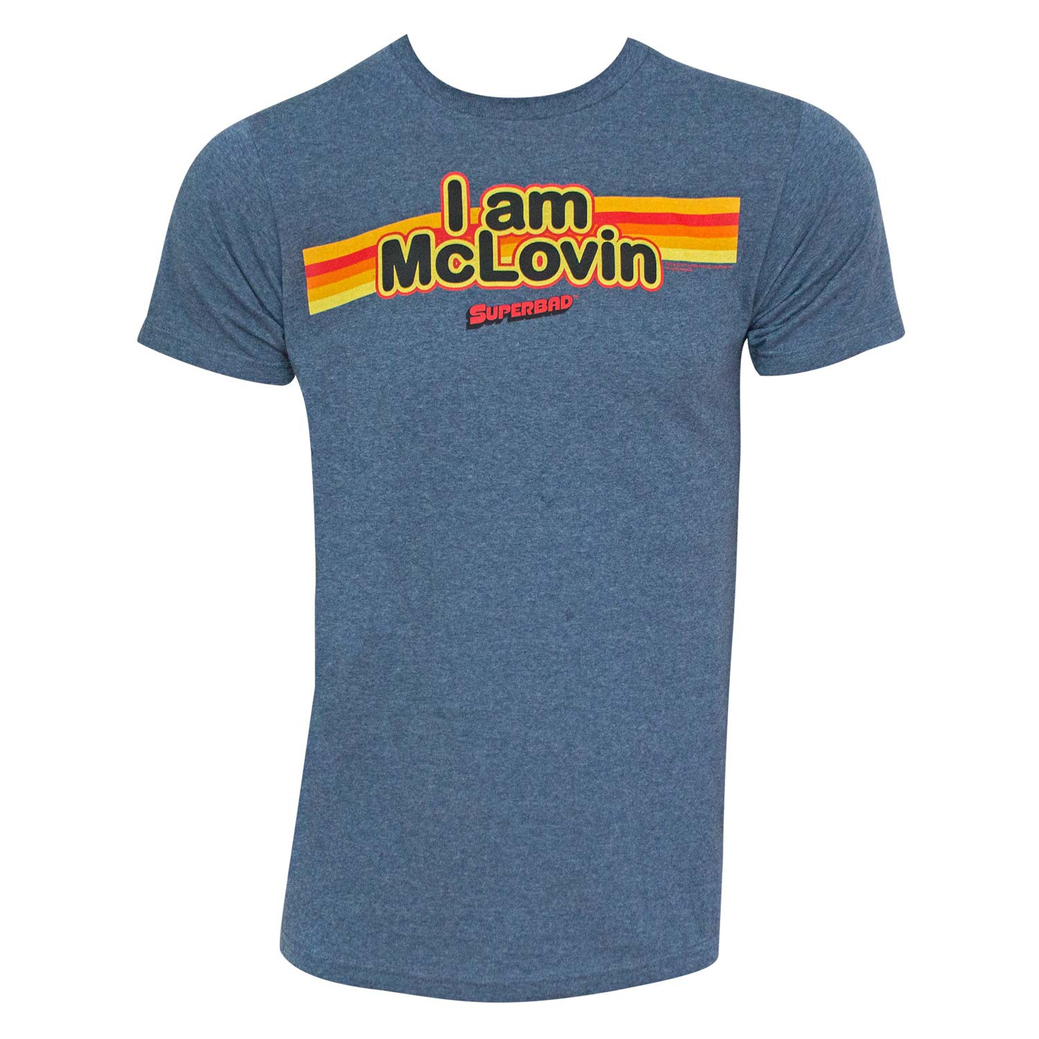 Superbad I Am McLovin Blue Tee Shirt