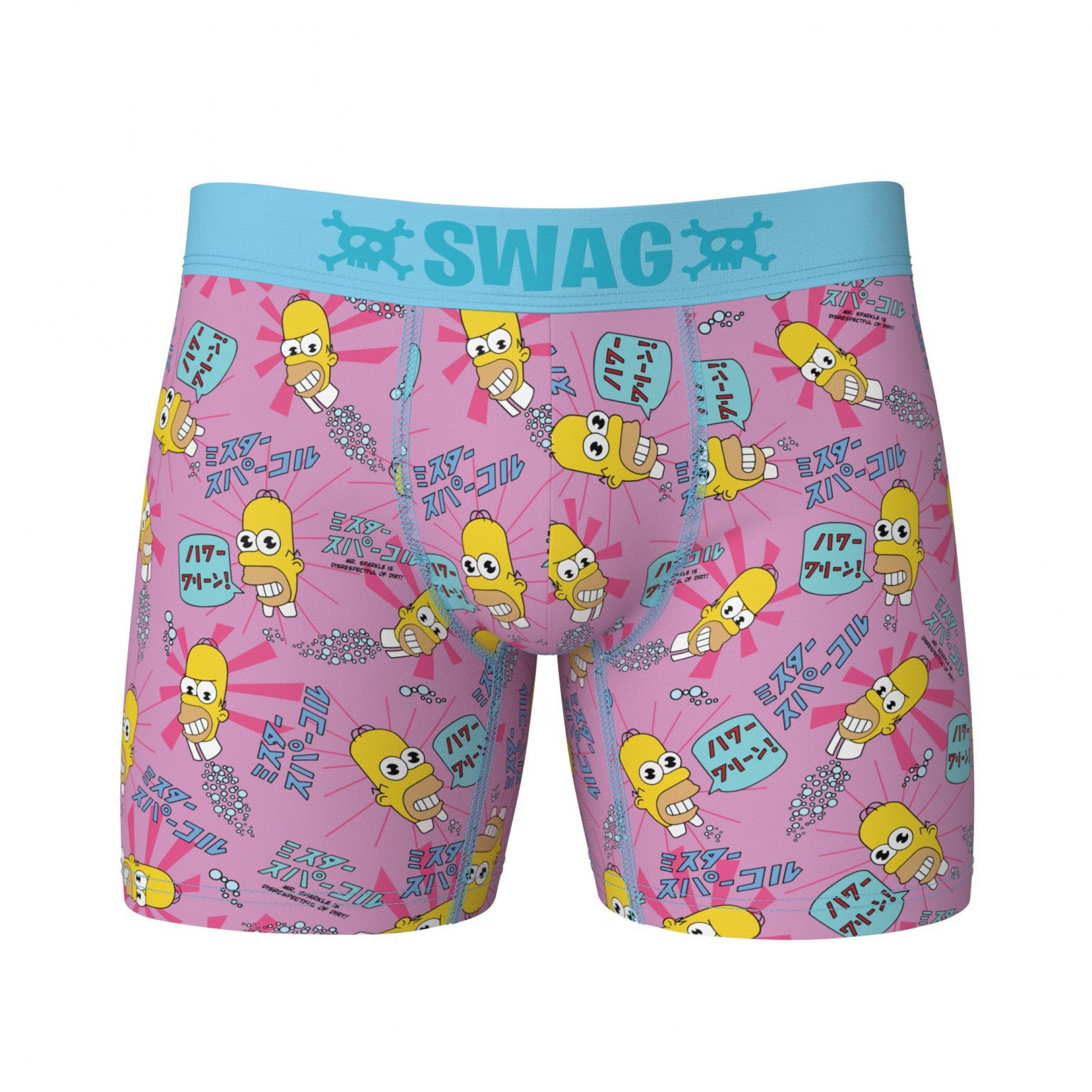 The Simpsons Homer Mr. Sparkle Swag Boxer Briefs