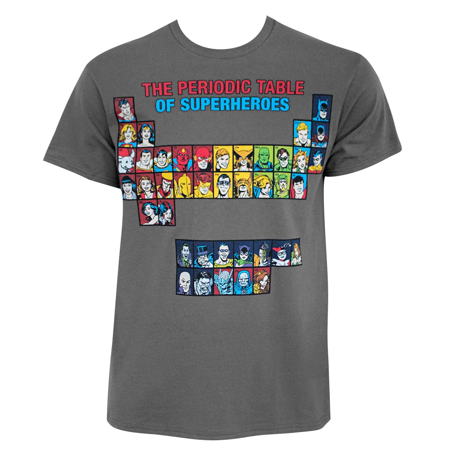 Justice League Periodic Table Tee Shirt