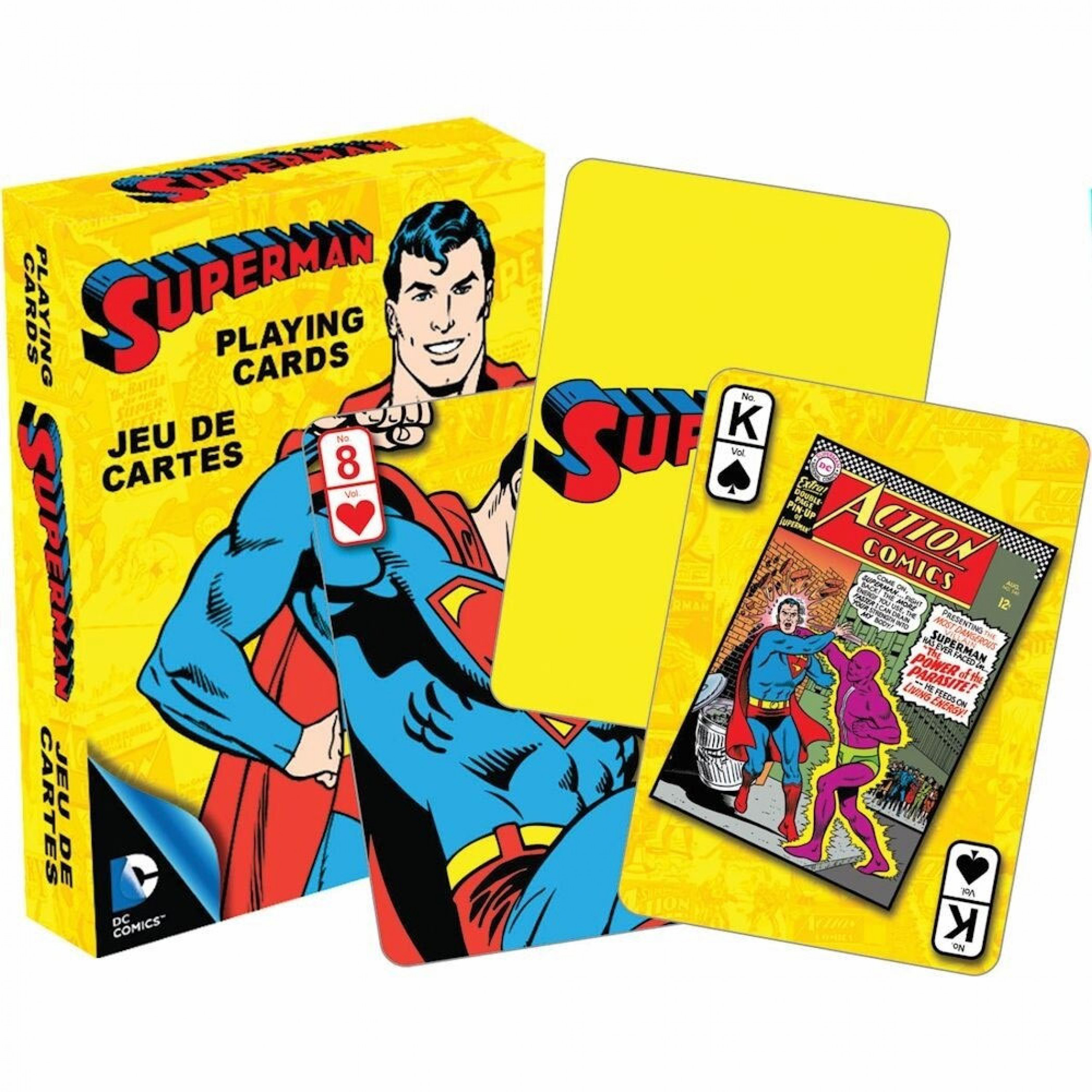 Superman Retro Playing Cards