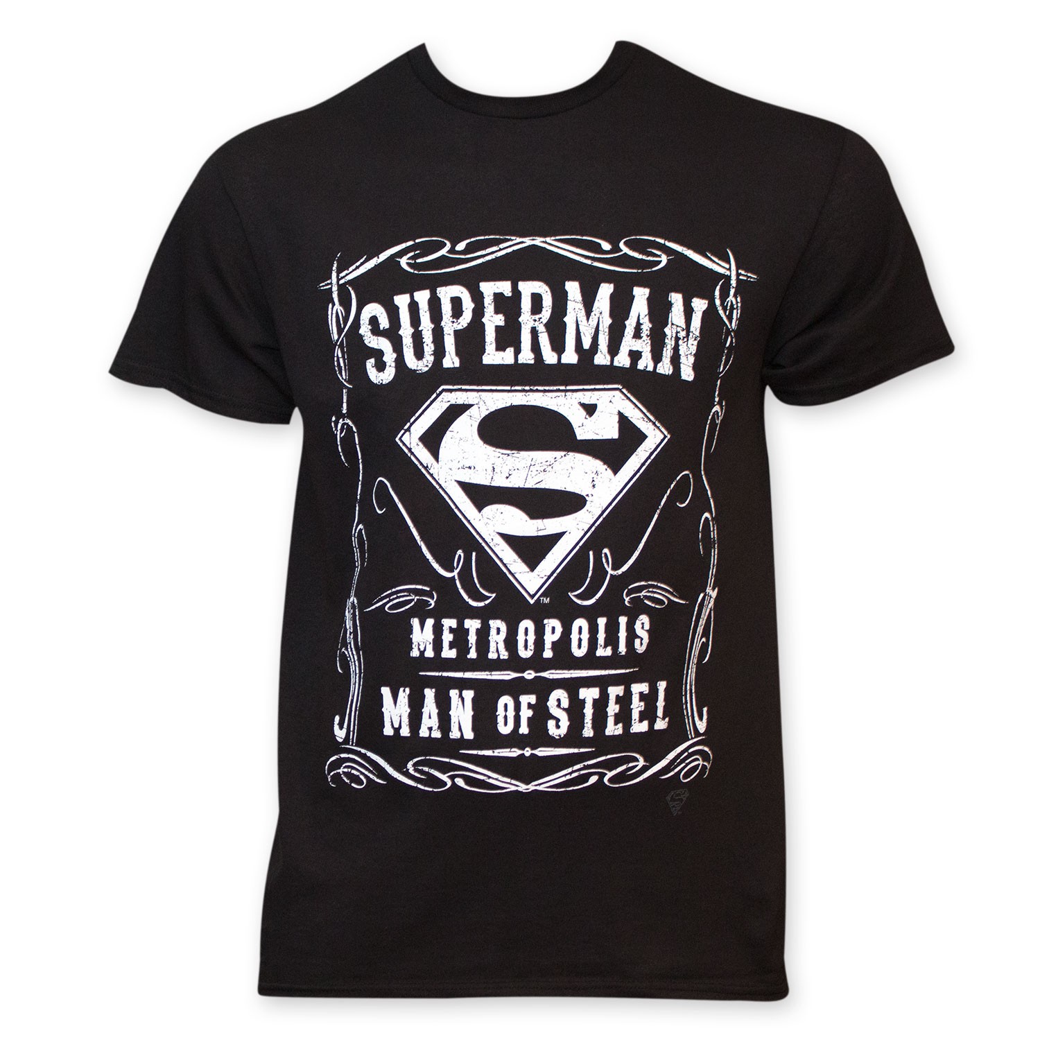Superman Whiskey Style Tee Shirt