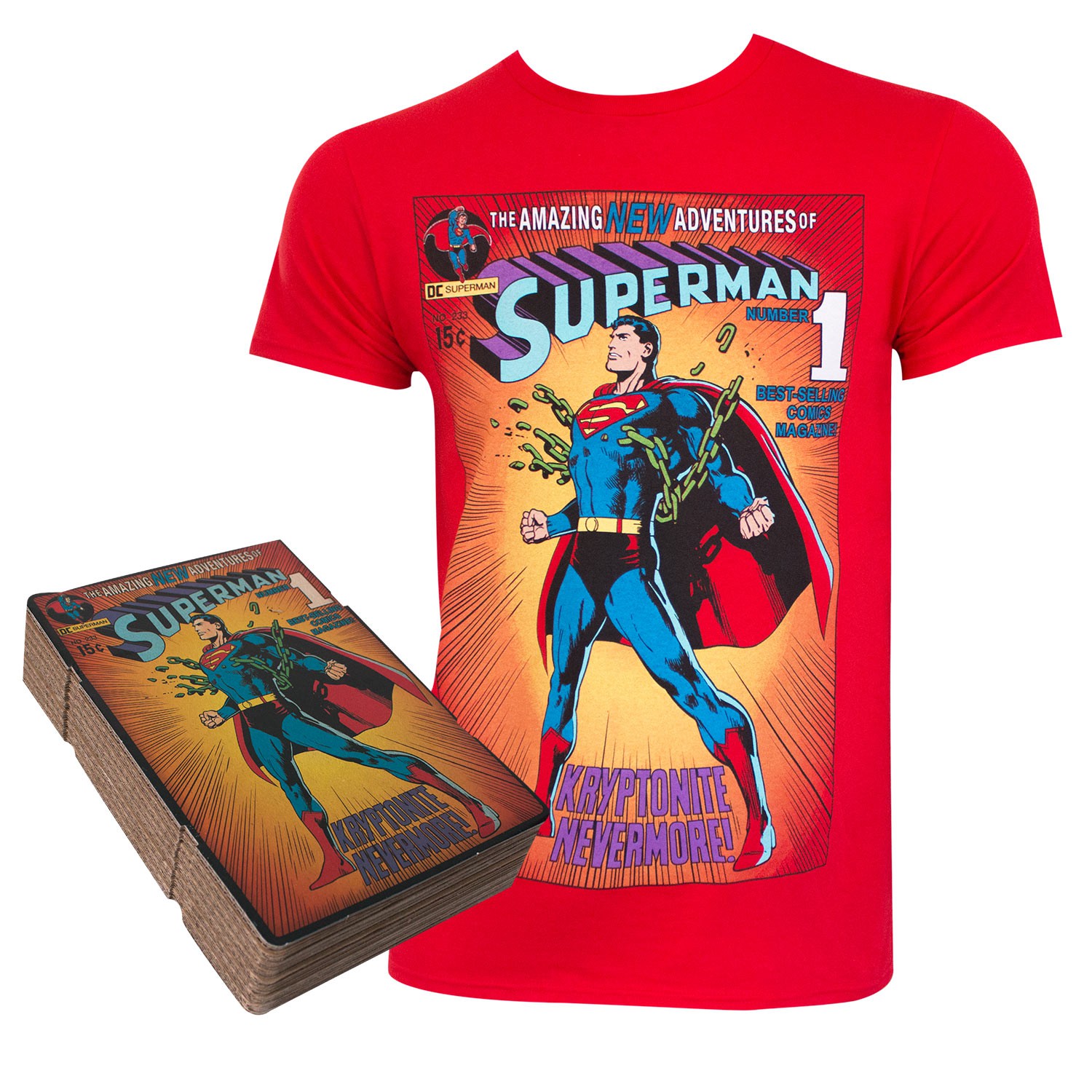 red superman shirt