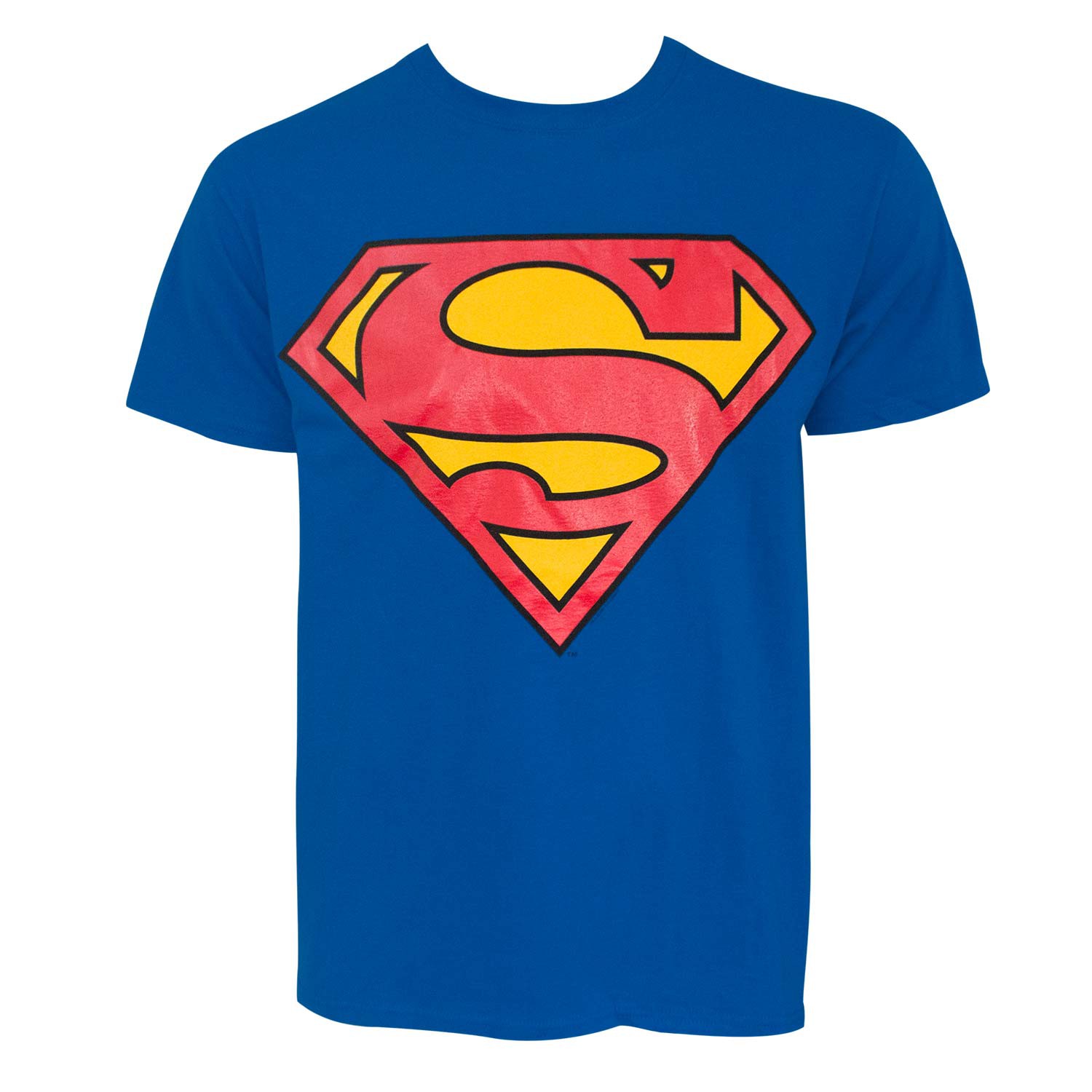 dark blue superman t shirt