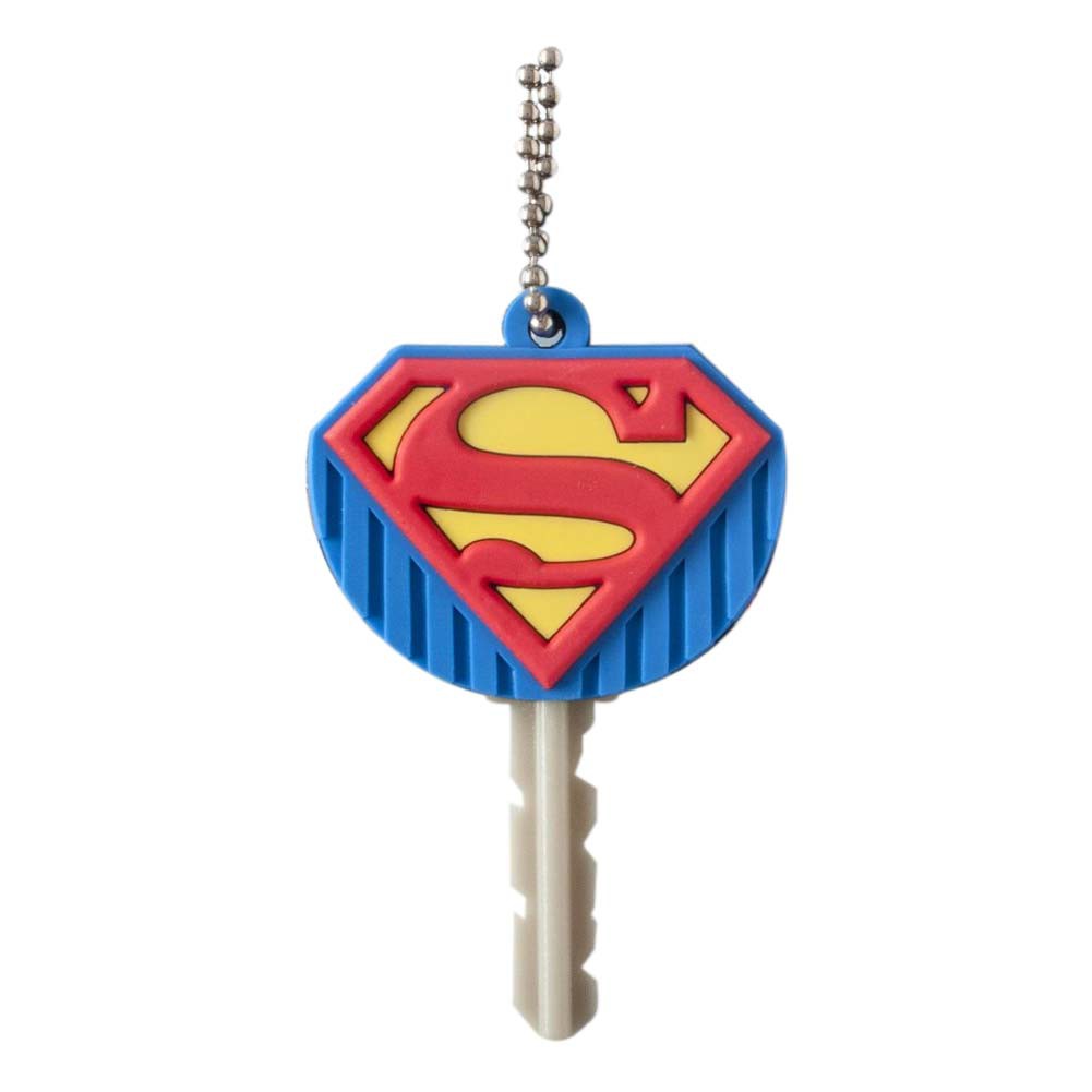 Superman Rubber Logo Key Holder