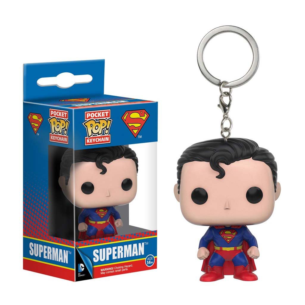 Funko Pop Superman Keychain