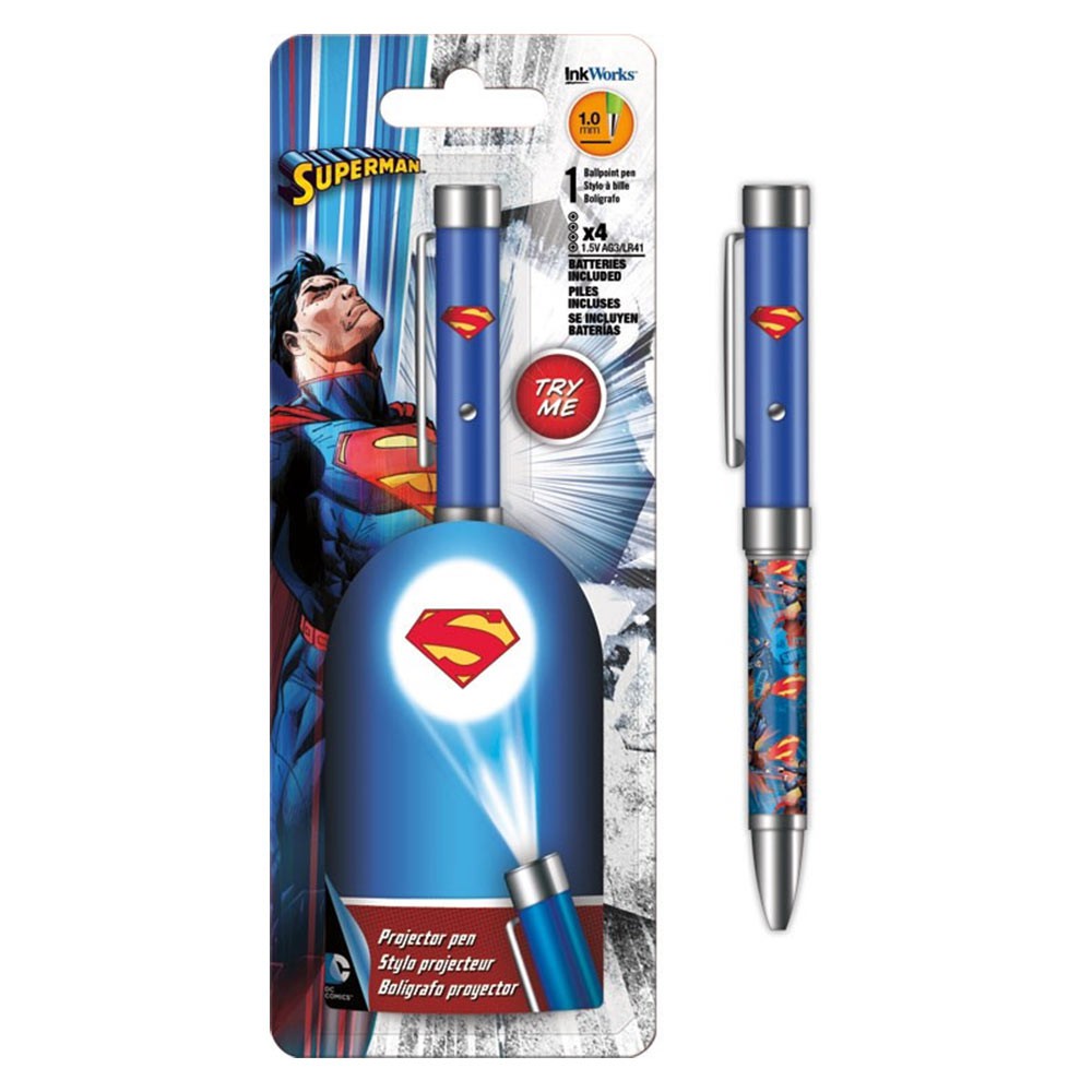Superman Projector Pen
