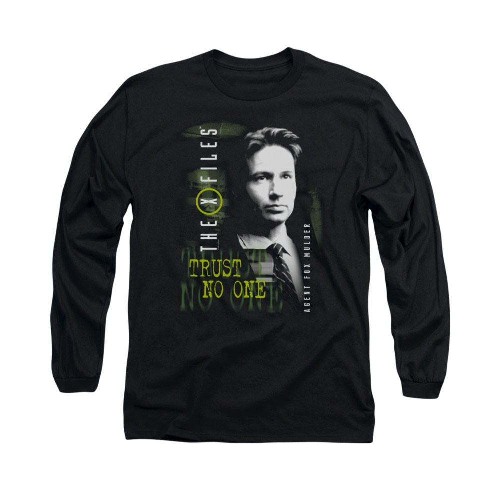 The X-Files Mulder Black Long Sleeve T-Shirt