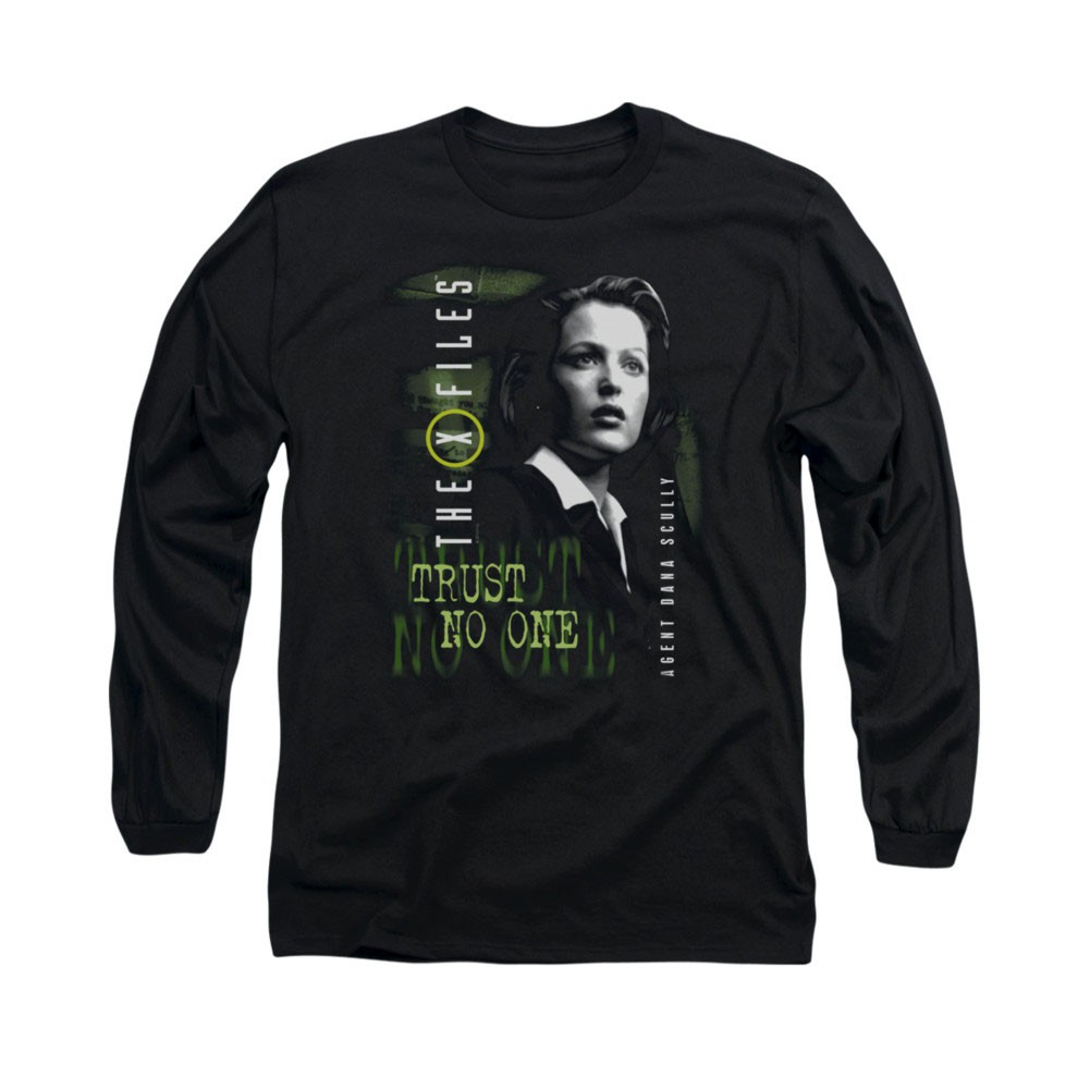 The X-Files Scully Black Long Sleeve T-Shirt