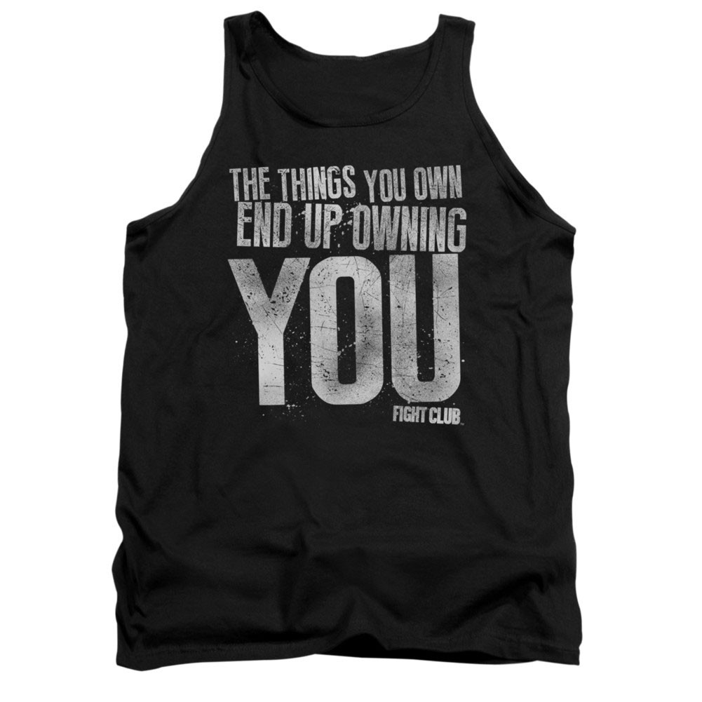 Fight Club Owning You Black Tank Top
