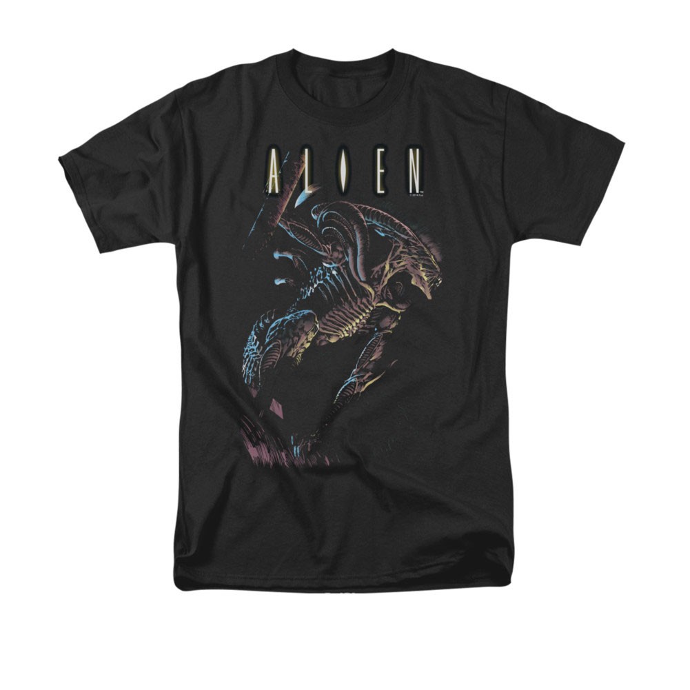 Alien Men's Black Form And Void Tee Shirt