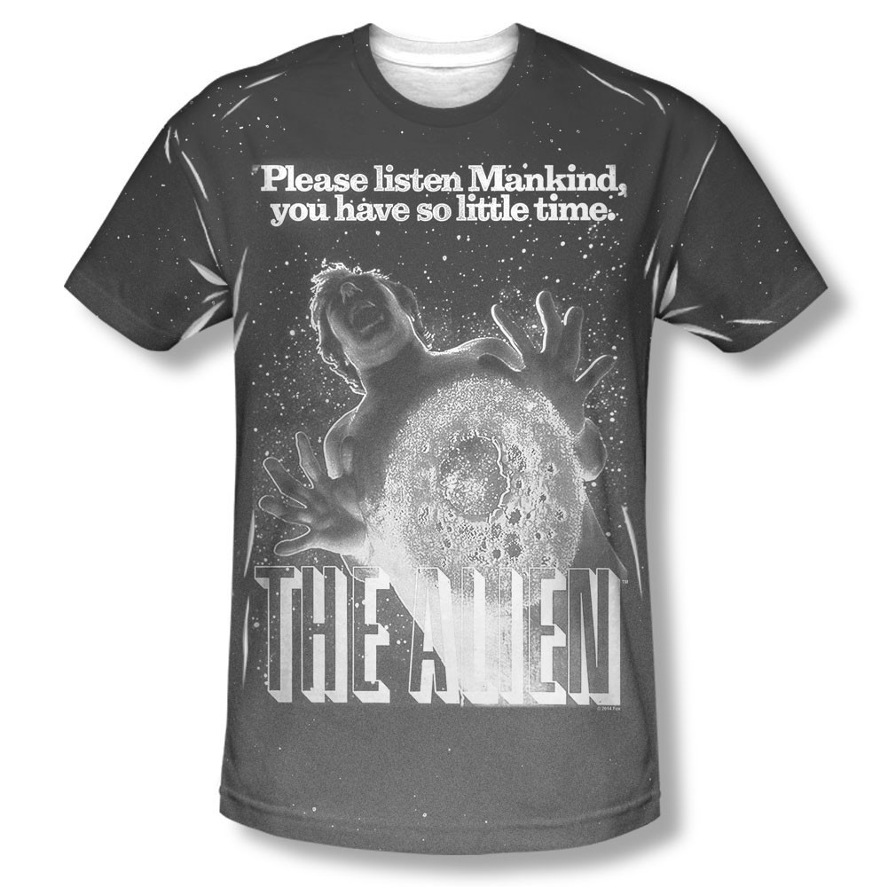 Alien Vintage Fear Sublimation T-Shirt