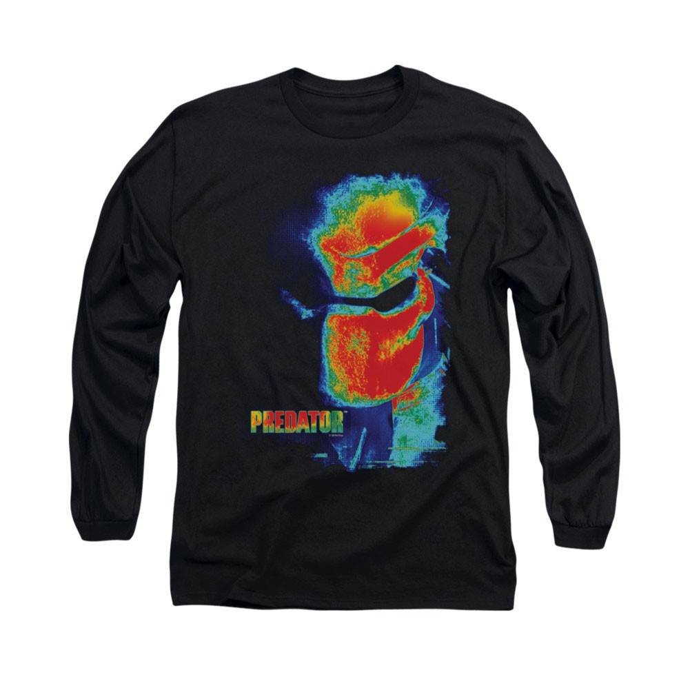 Predator Thermal Vision Black Long Sleeve T-Shirt