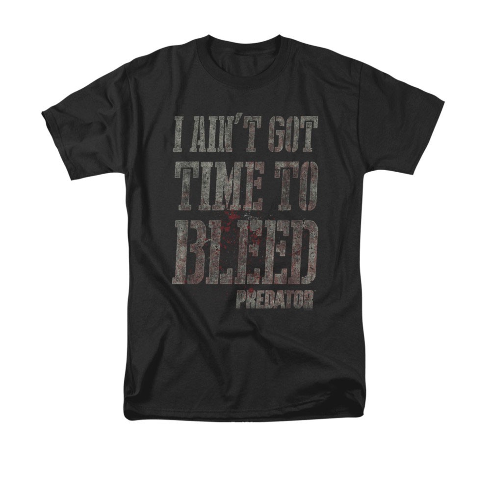 Predator Time To Bleed Black T-Shirt