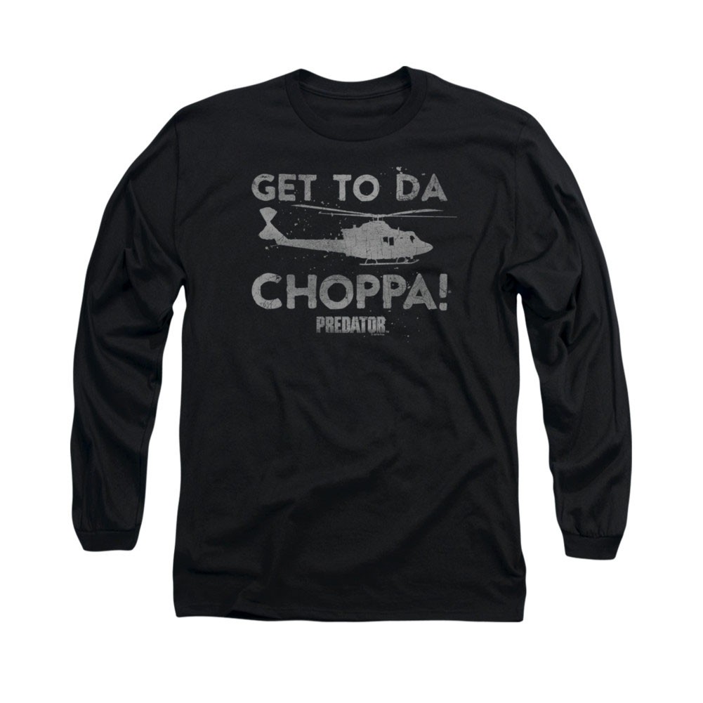 Predator Choppa Black Long Sleeve T-Shirt