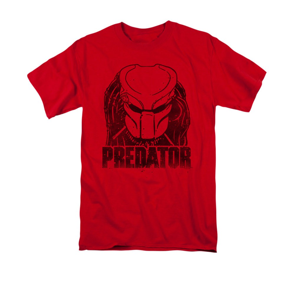 Predator Men's Red Logo Tee Shirt
