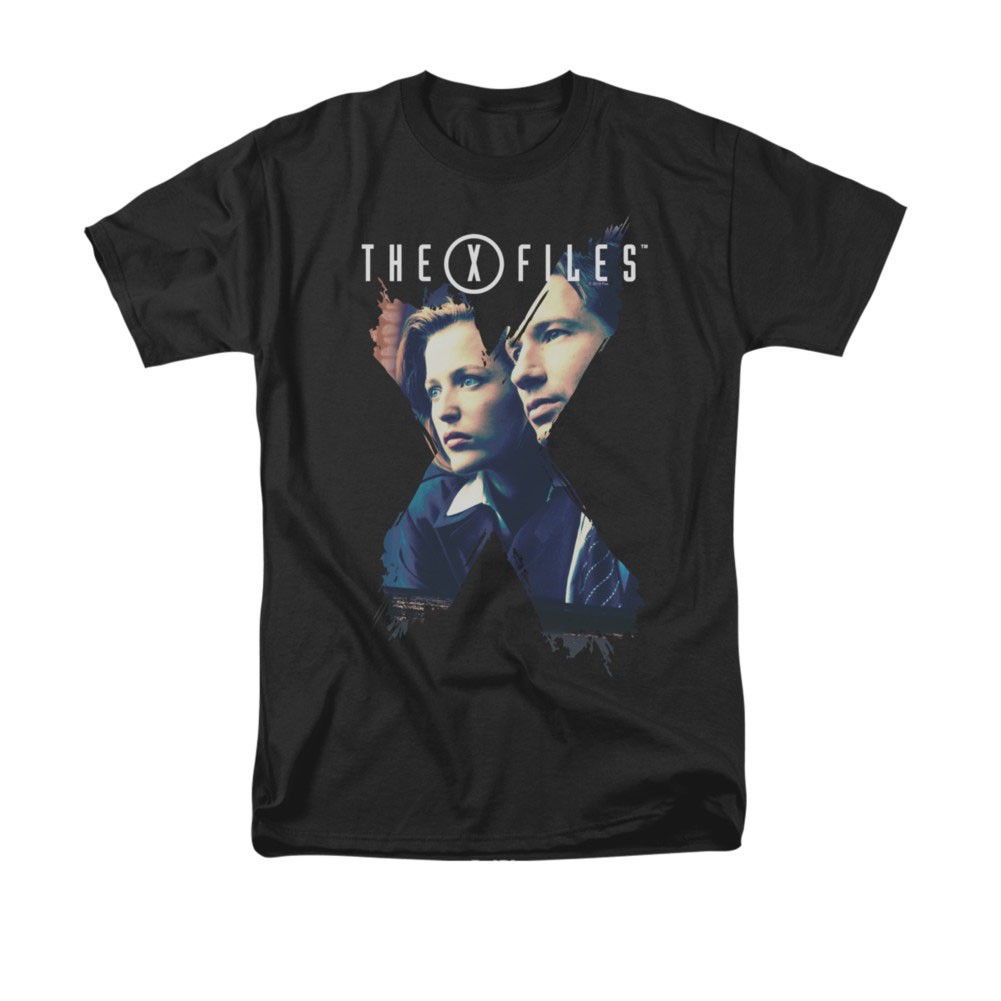The X-File Agents Black T-Shirt