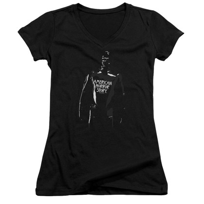 American Horror Story Rubber Man Women's Vneck Tshirt
