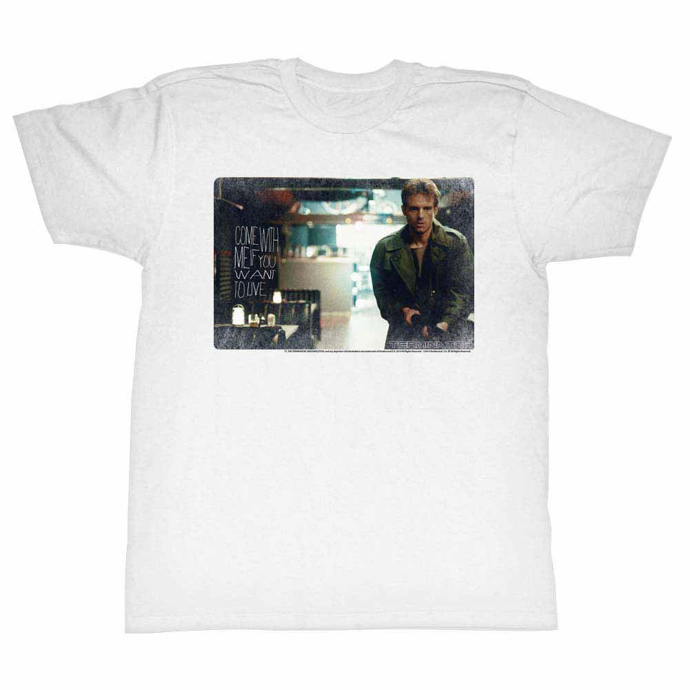 Terminator Kyle White T-Shirt