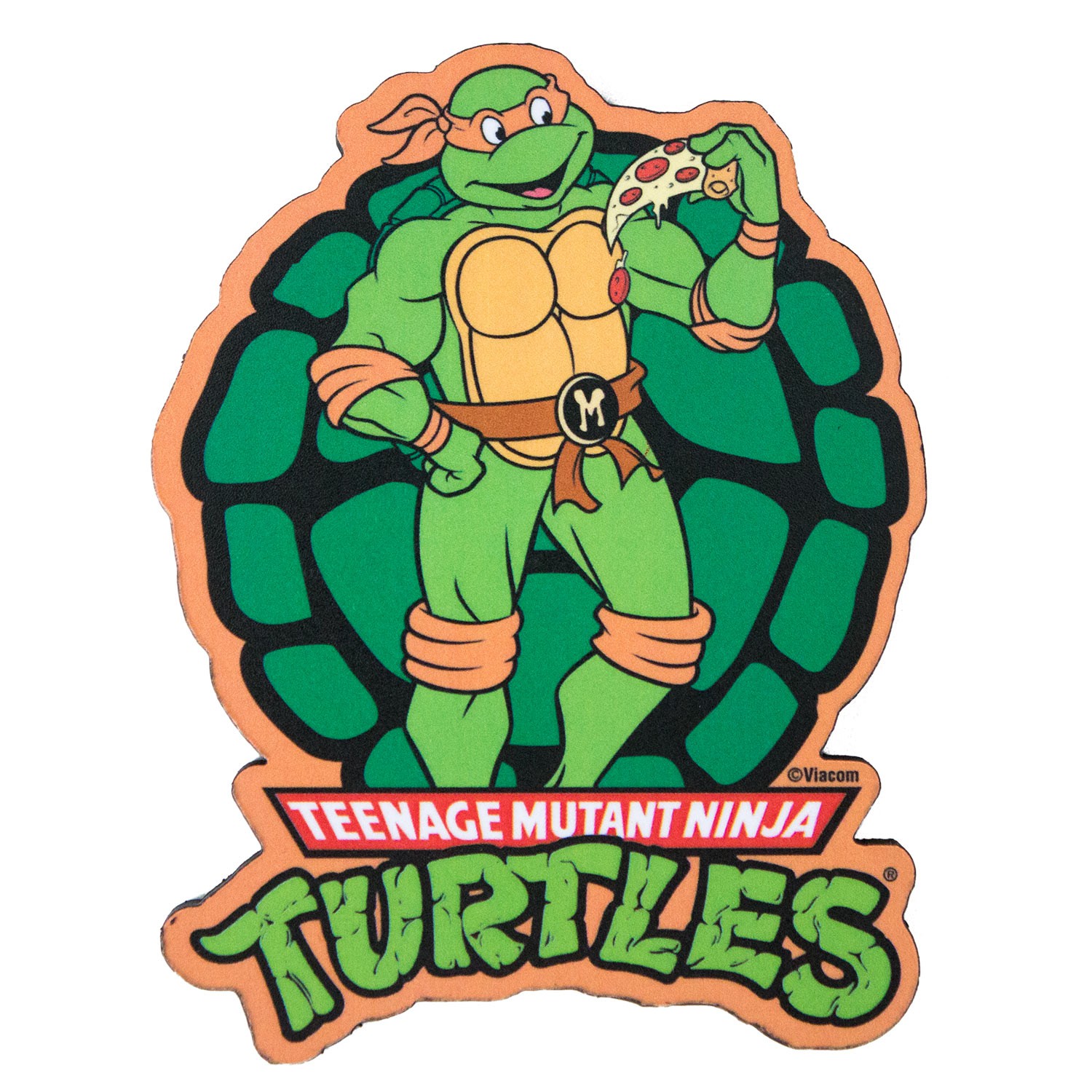 Teenage Mutant Ninja Turtles Pudding Pie FRIDGE MAGNET Michelangelo 