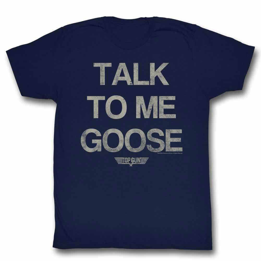 Top Gun Talk Goose Men's Blue T-Shirt