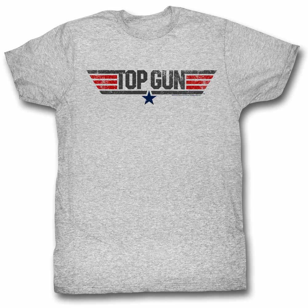 Top Gun Logo Gray T-Shirt