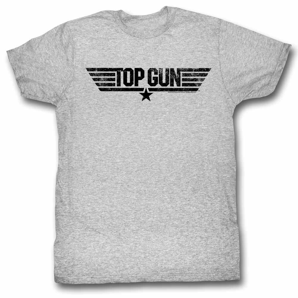 Top Gun Logo Gray T-Shirt
