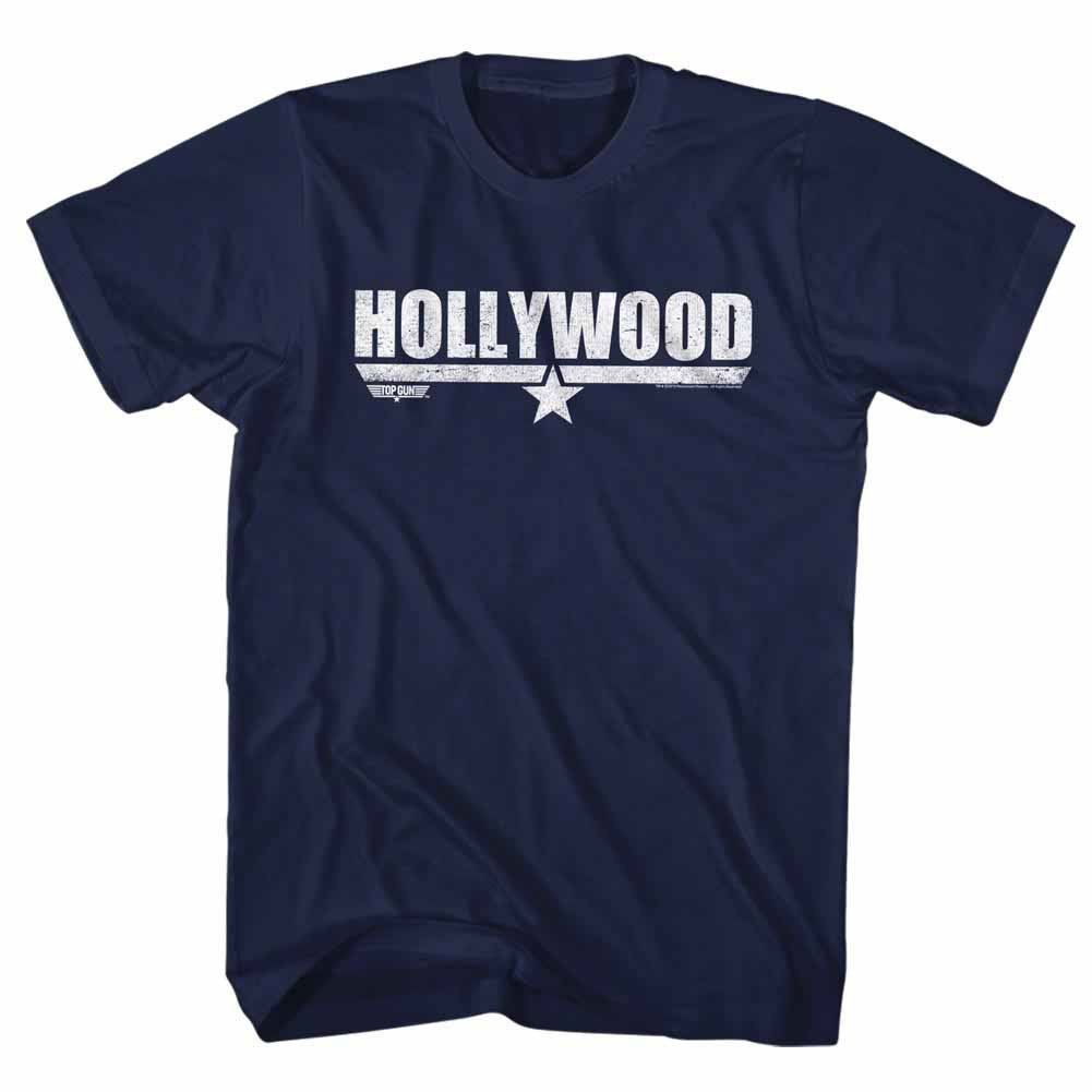 Top Gun Hollywood Men's Blue T-Shirt