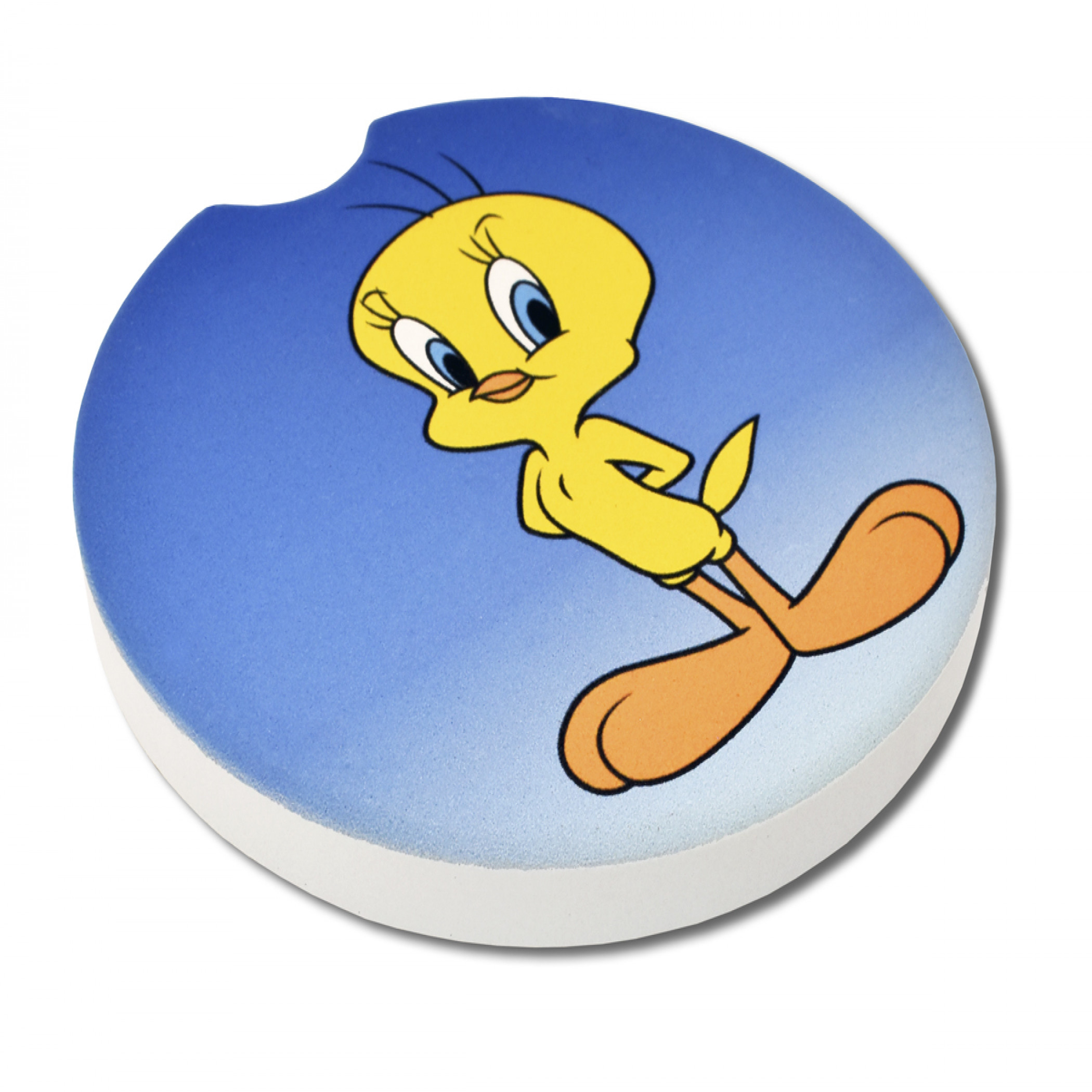 Looney Tunes Tweety Bird Character Absorbent Car Coasters