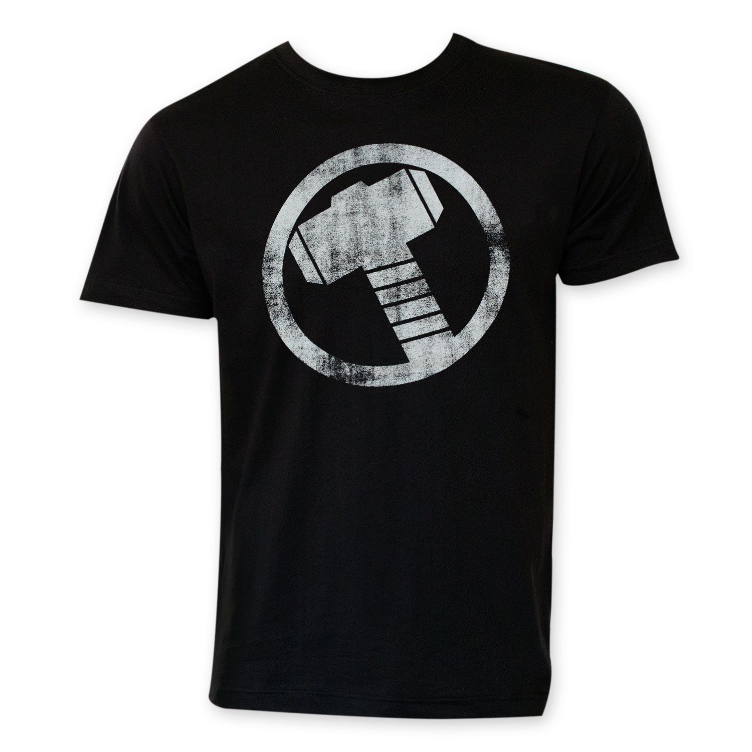 Thor Men's Black Circle Logo Tee Shirt