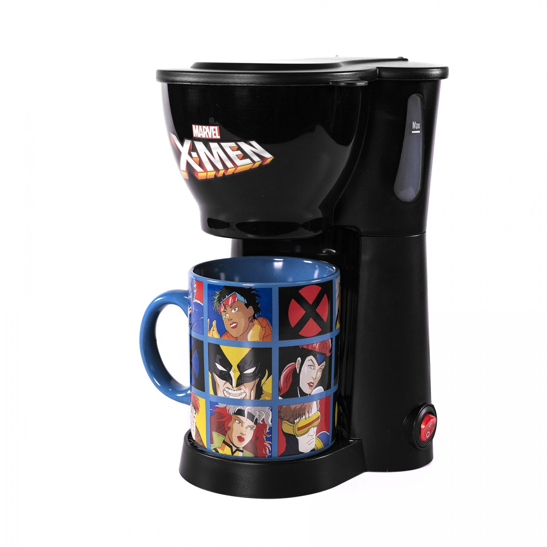 Marvel X-Men Single Cup Coffee Maker with Mug