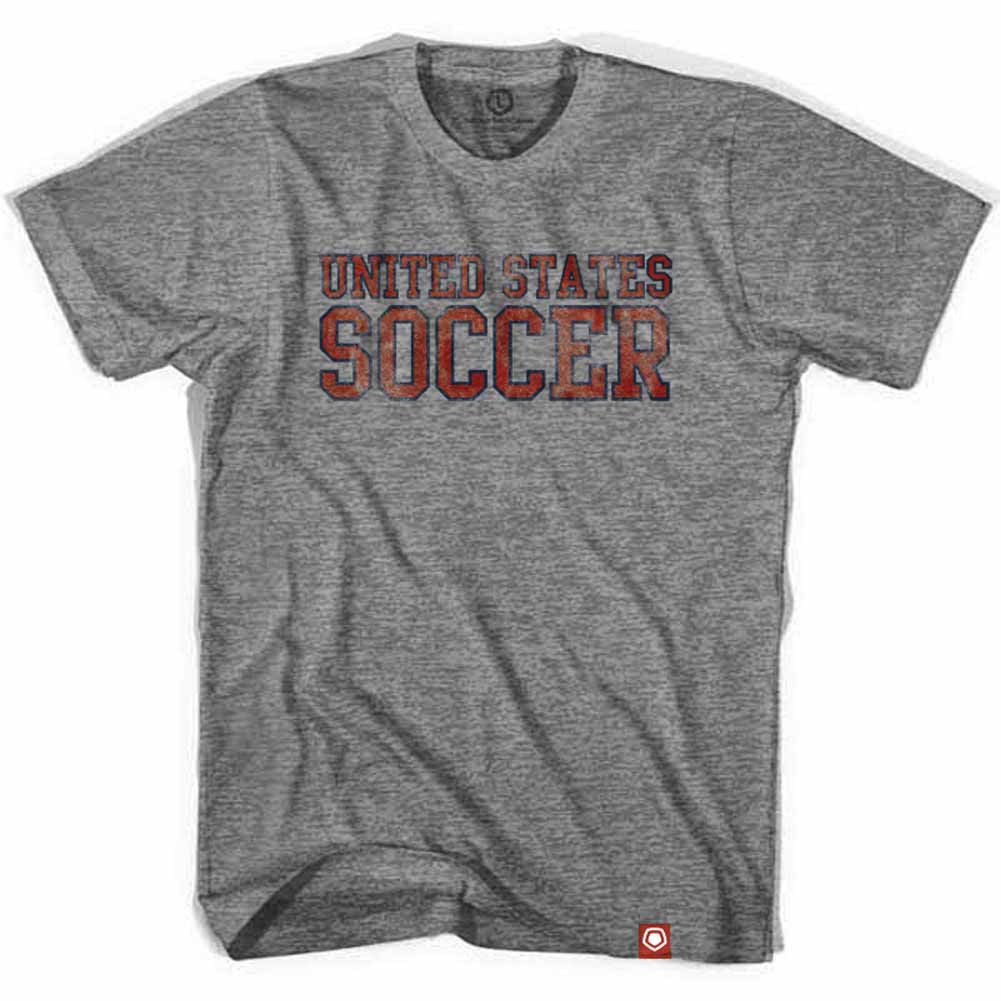 United States Soccer Nation Gray T-Shirt