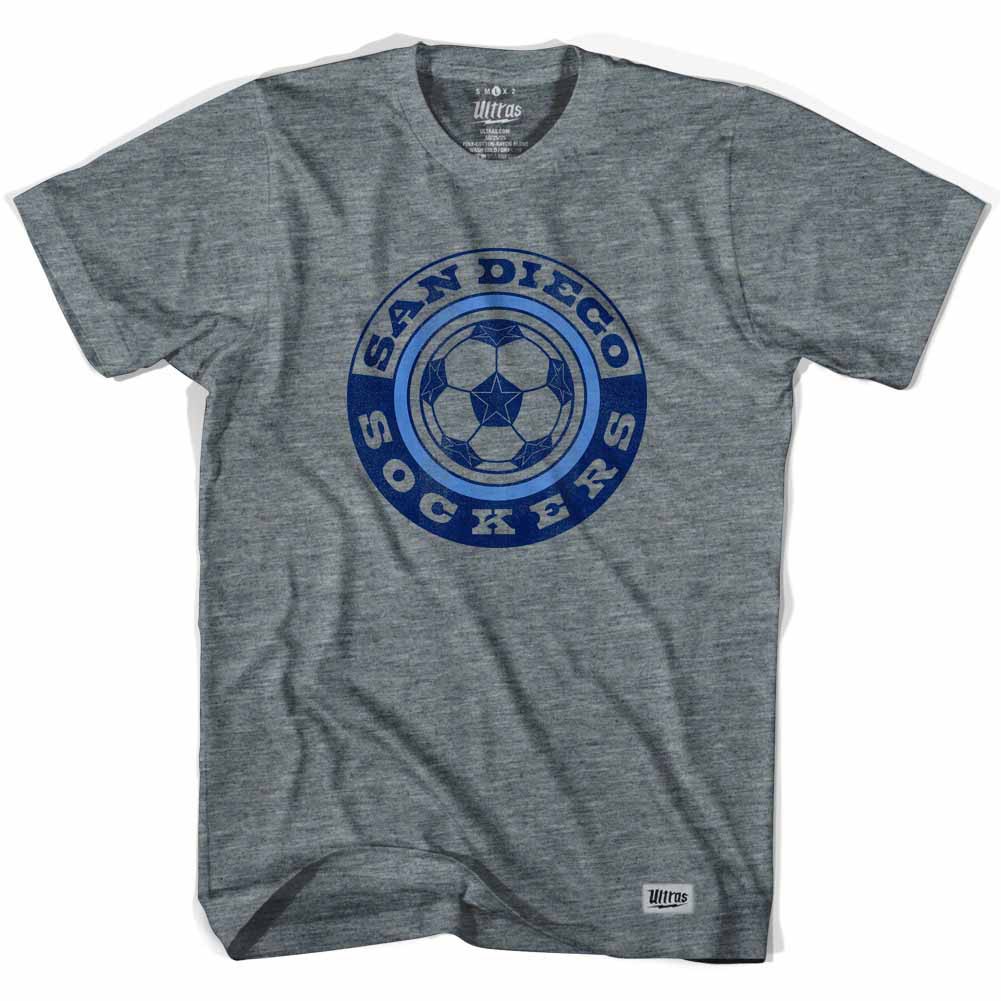 San Diego Sockers Soccer Gray T-Shirt