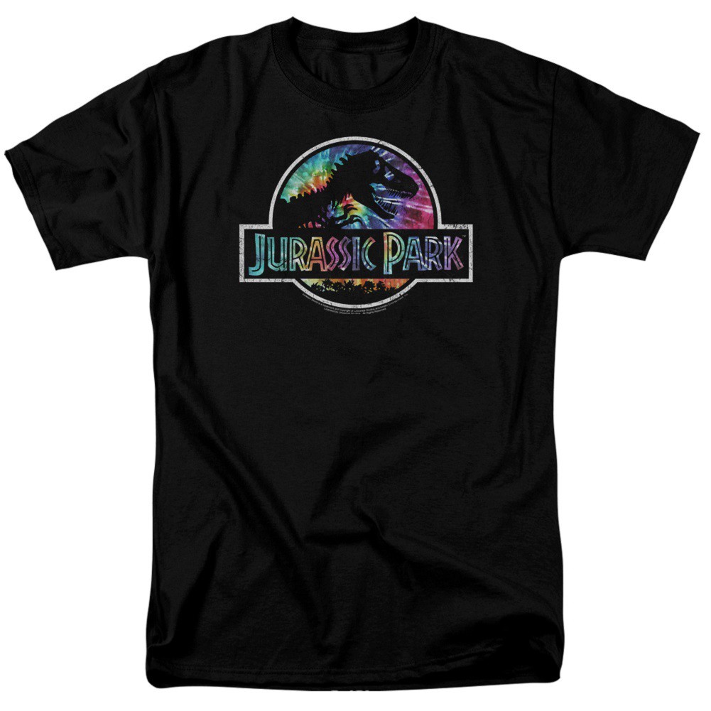 Jurassic Park Rainbow Logo Tshirt