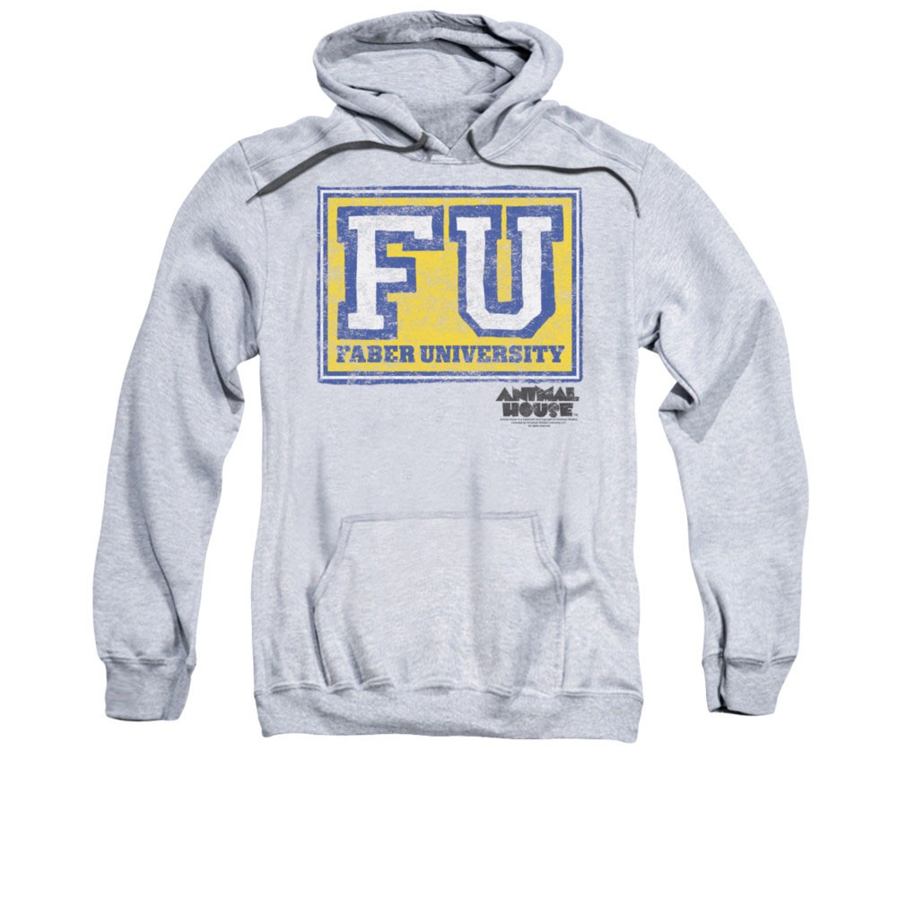 Animal House Faber University Gray Pullover Hoodie