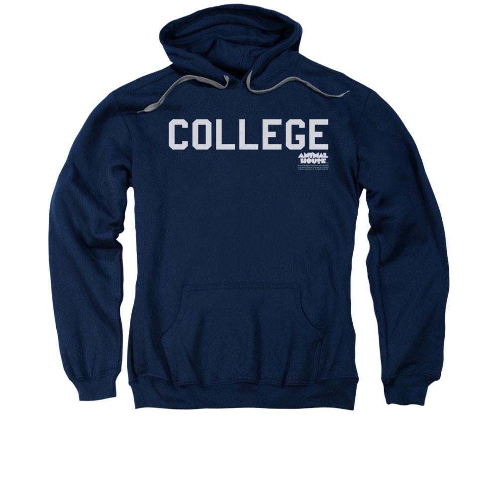 Animal House College Logo Blue Pullover Hoodie
