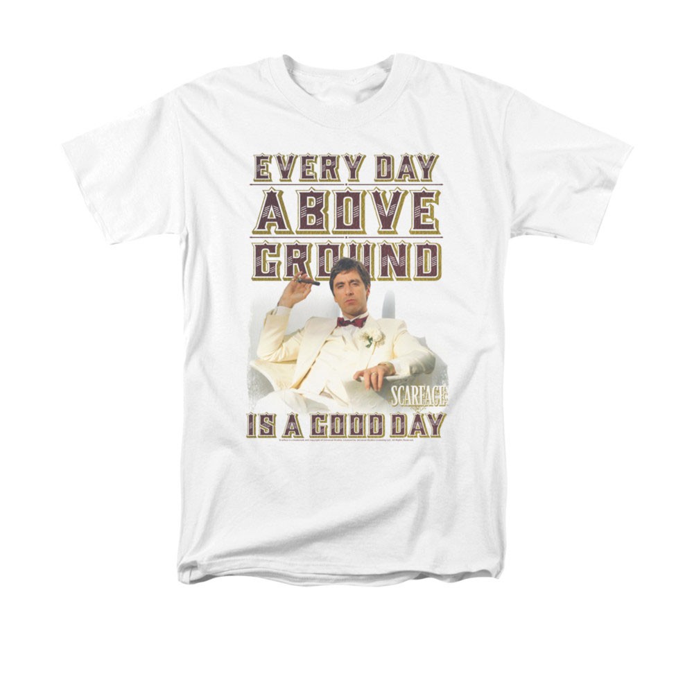 Scarface Above Ground White T-Shirt