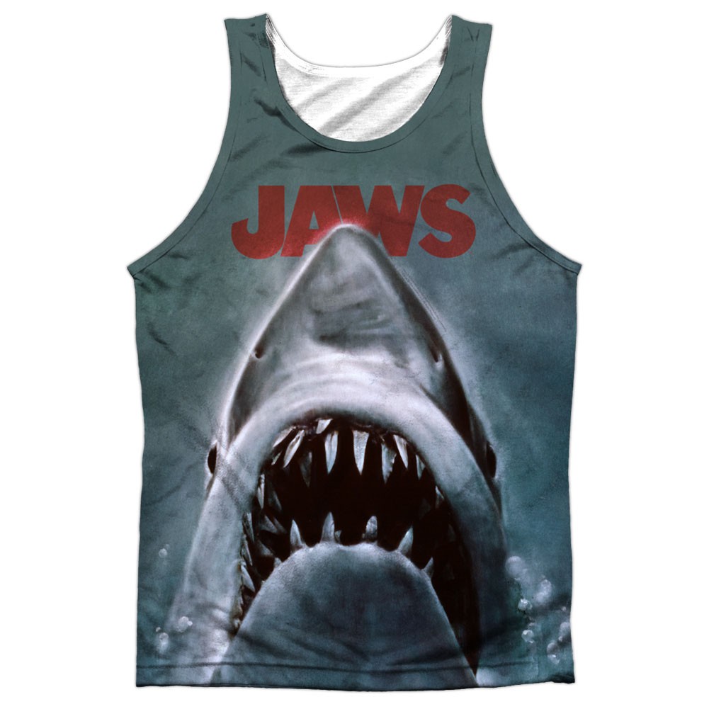 Jaws Poster Sublimation Tank Top