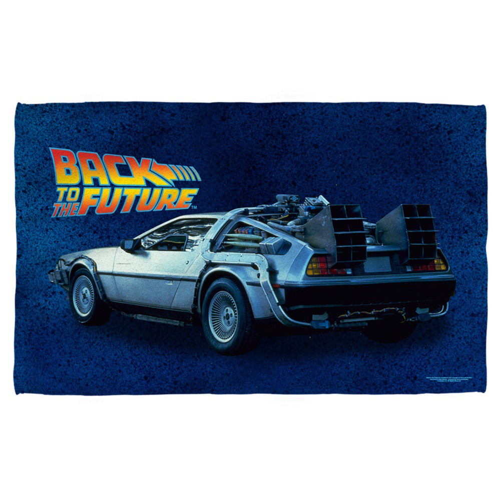 Back To The Future Delorean Beach Towel