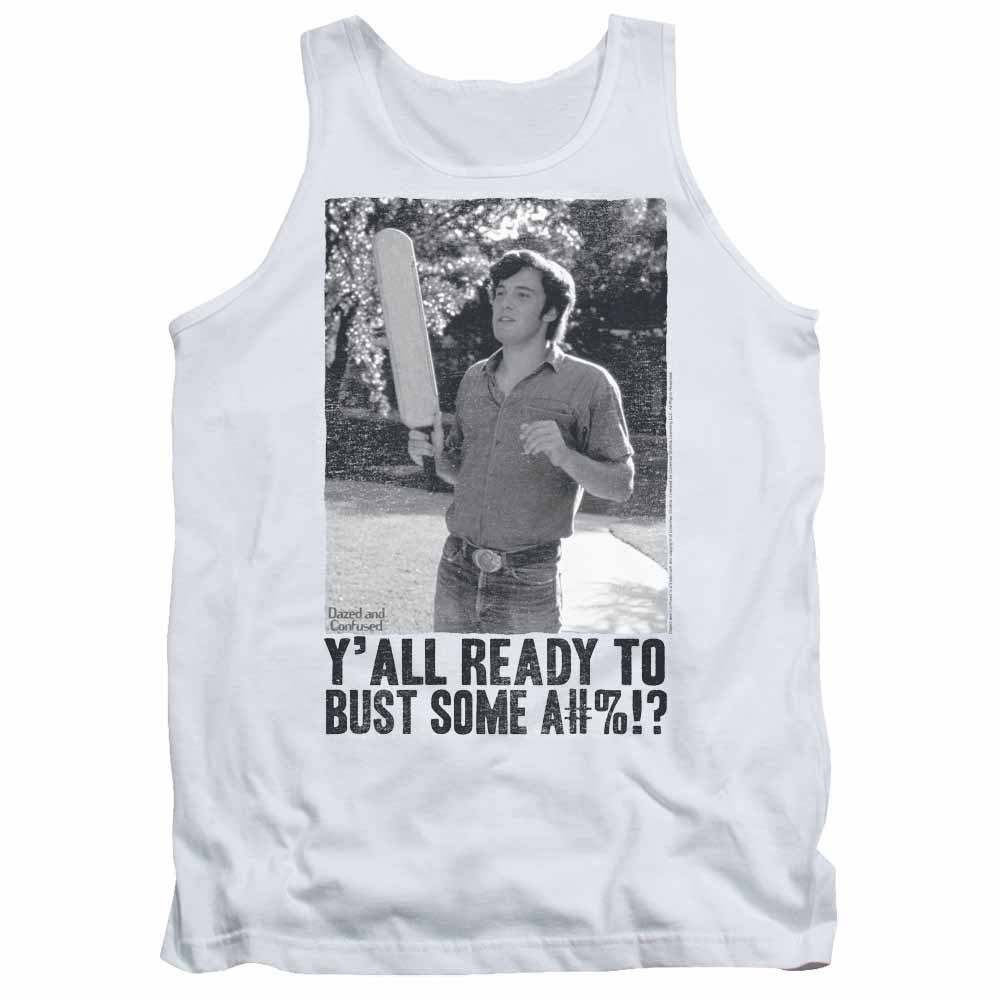Dazed And Confused Paddle White Tank Top