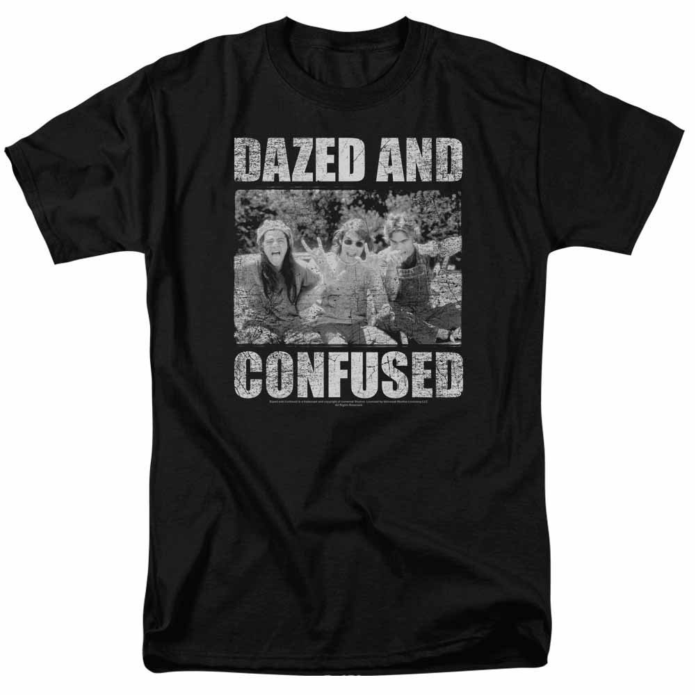 Dazed And Confused Rock On Black T-Shirt