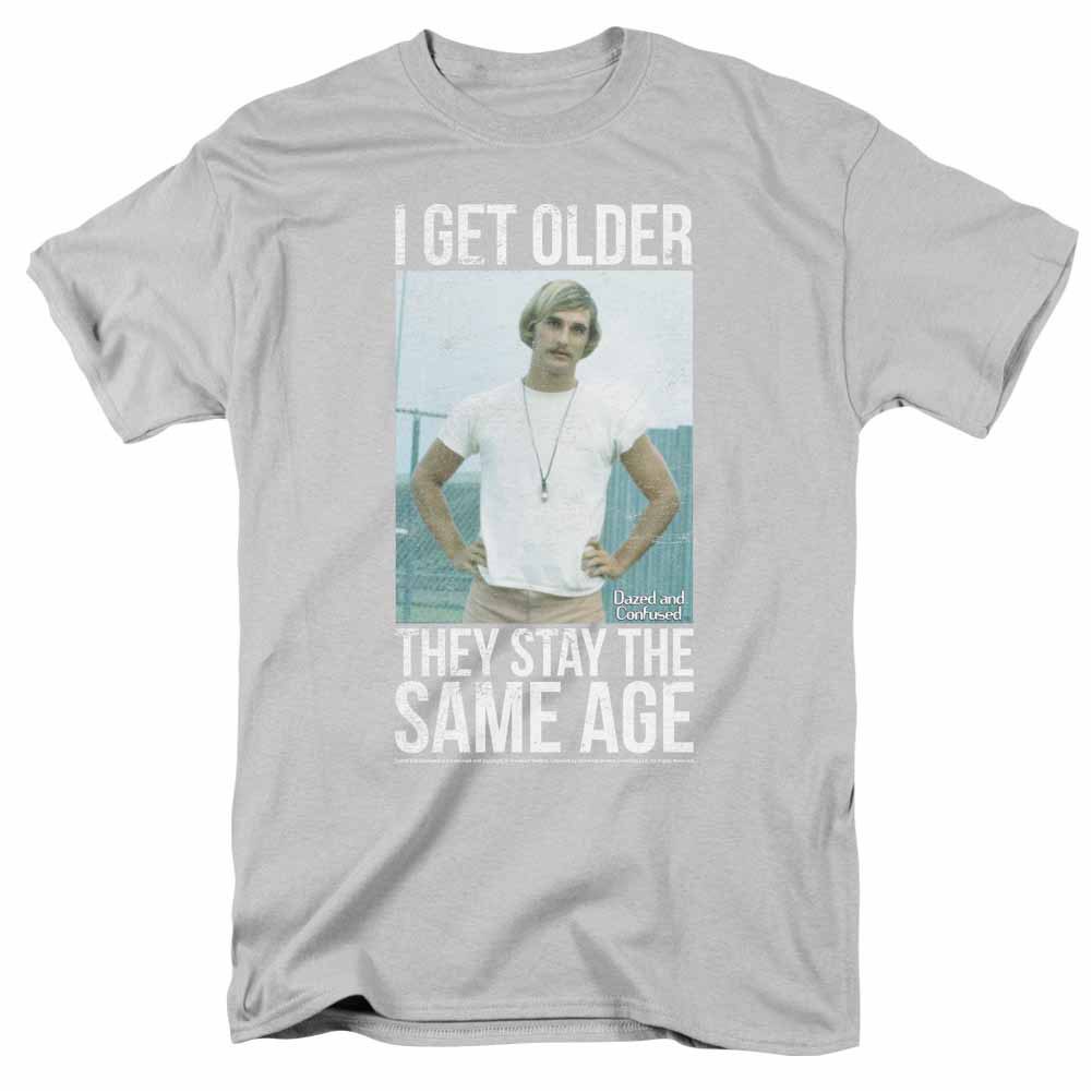 Dazed And Confused I Get Older Grey T-Shirt