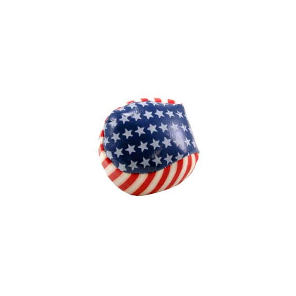 Patriotic USA American Flag Stars Stripes Kick Ball