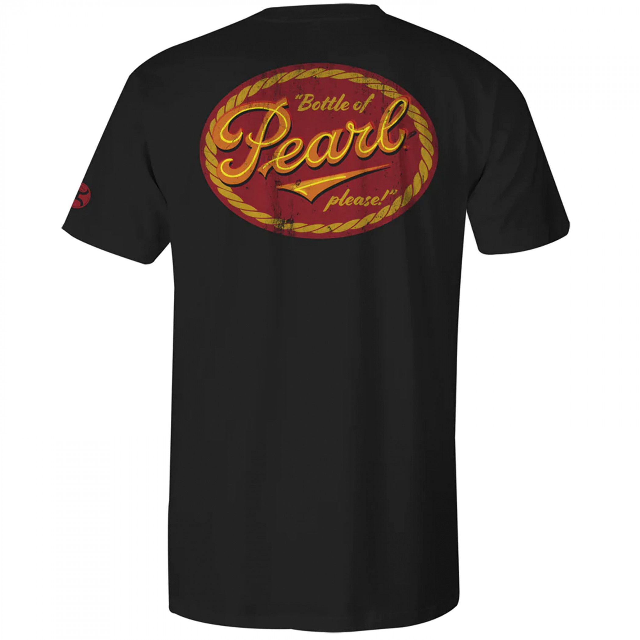 Pearl Bottle Please Front and Back Print T-Shirt