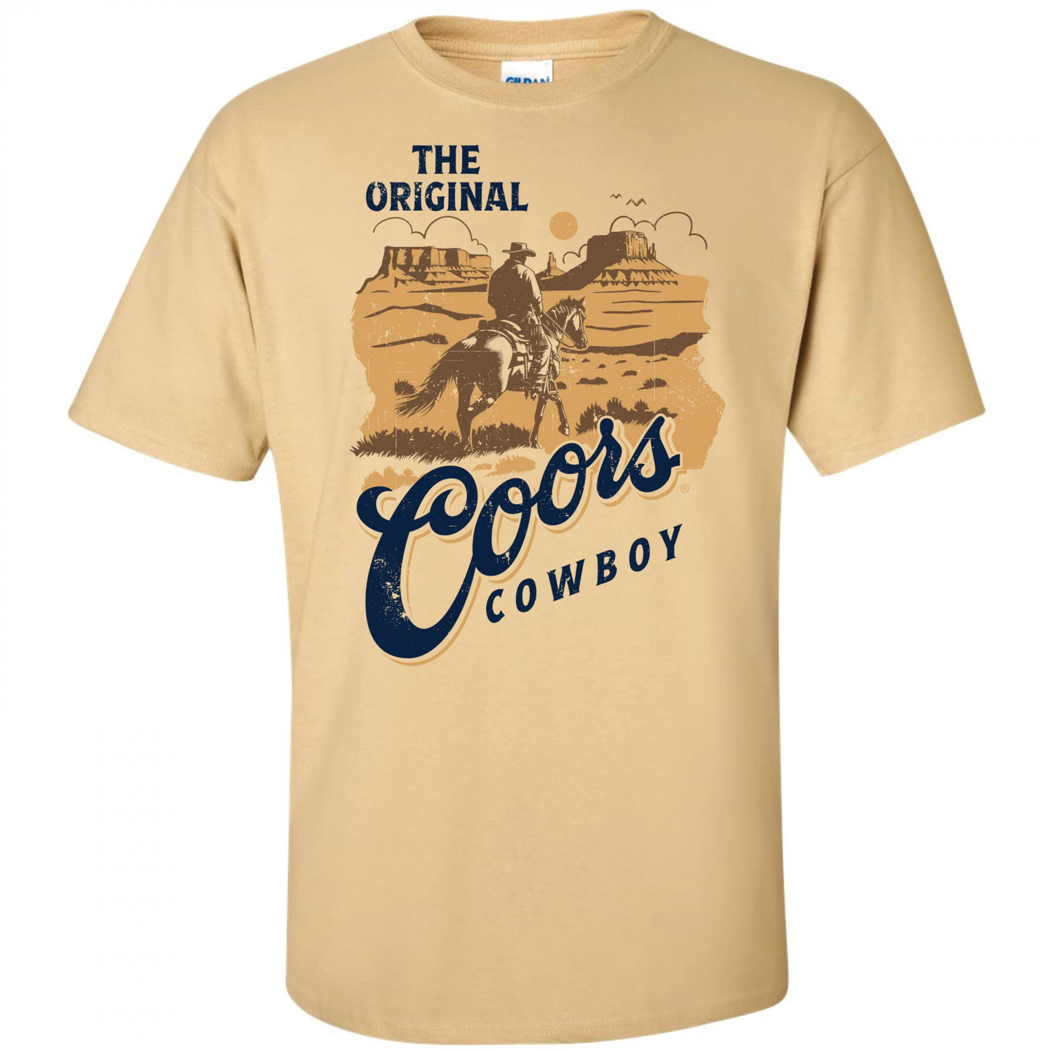 Coors The Original Cowboy Tan Colorway T-Shirt