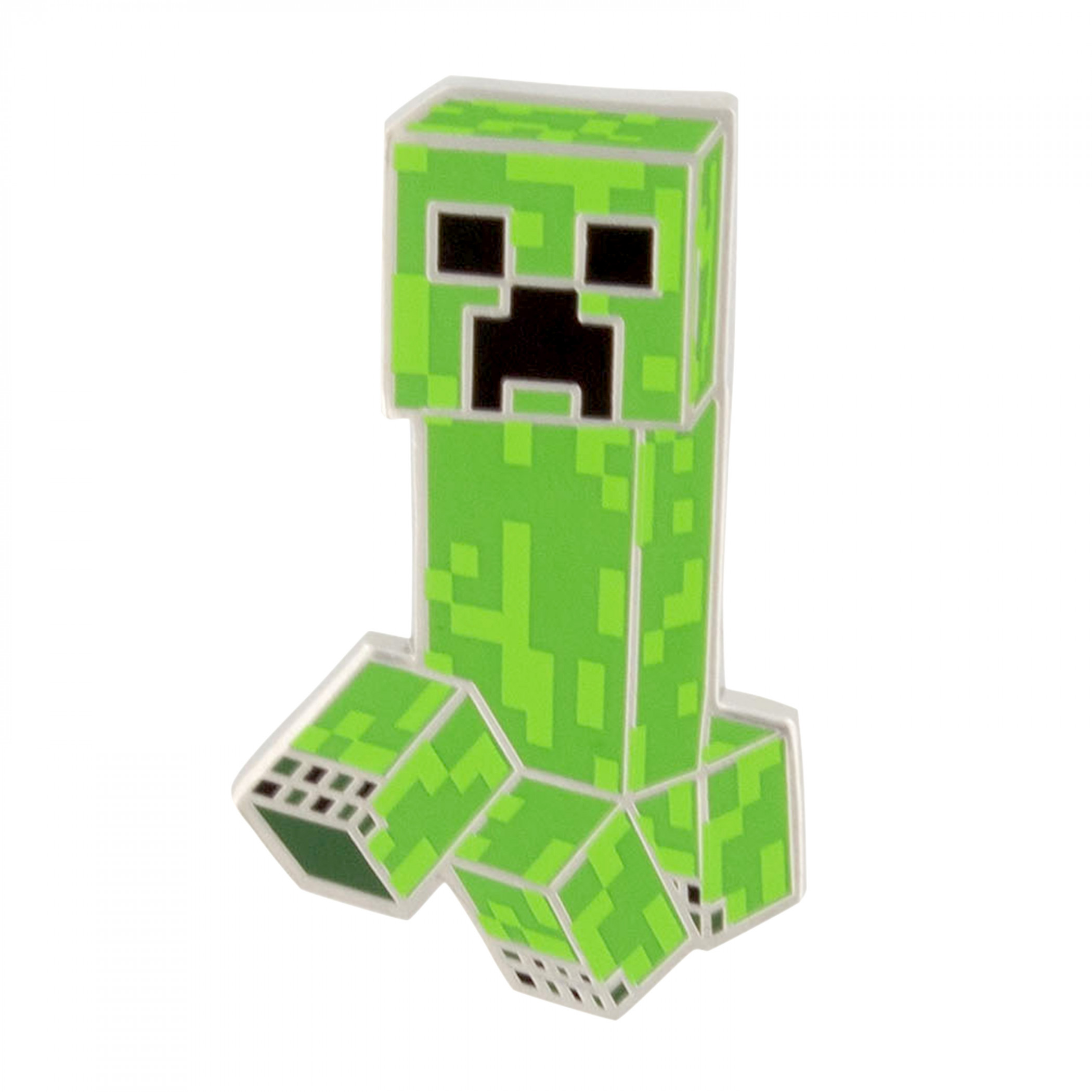 Minecraft Creeper on the Move Enamel Pin