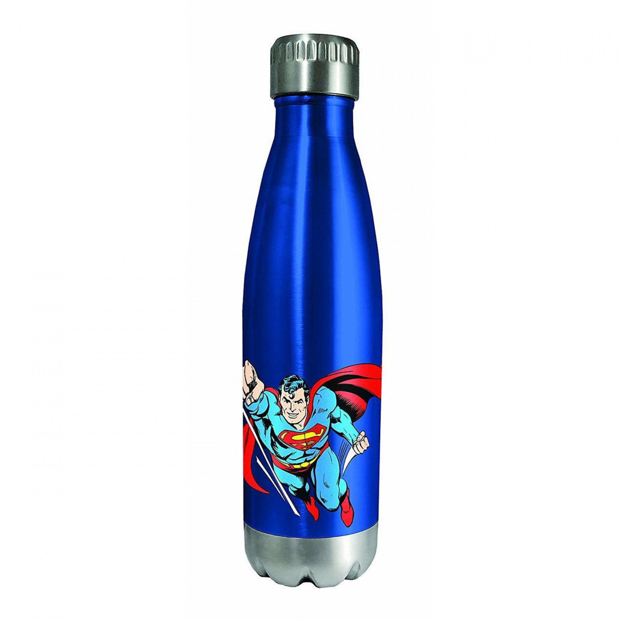 Aluminum Superman drinking bottle