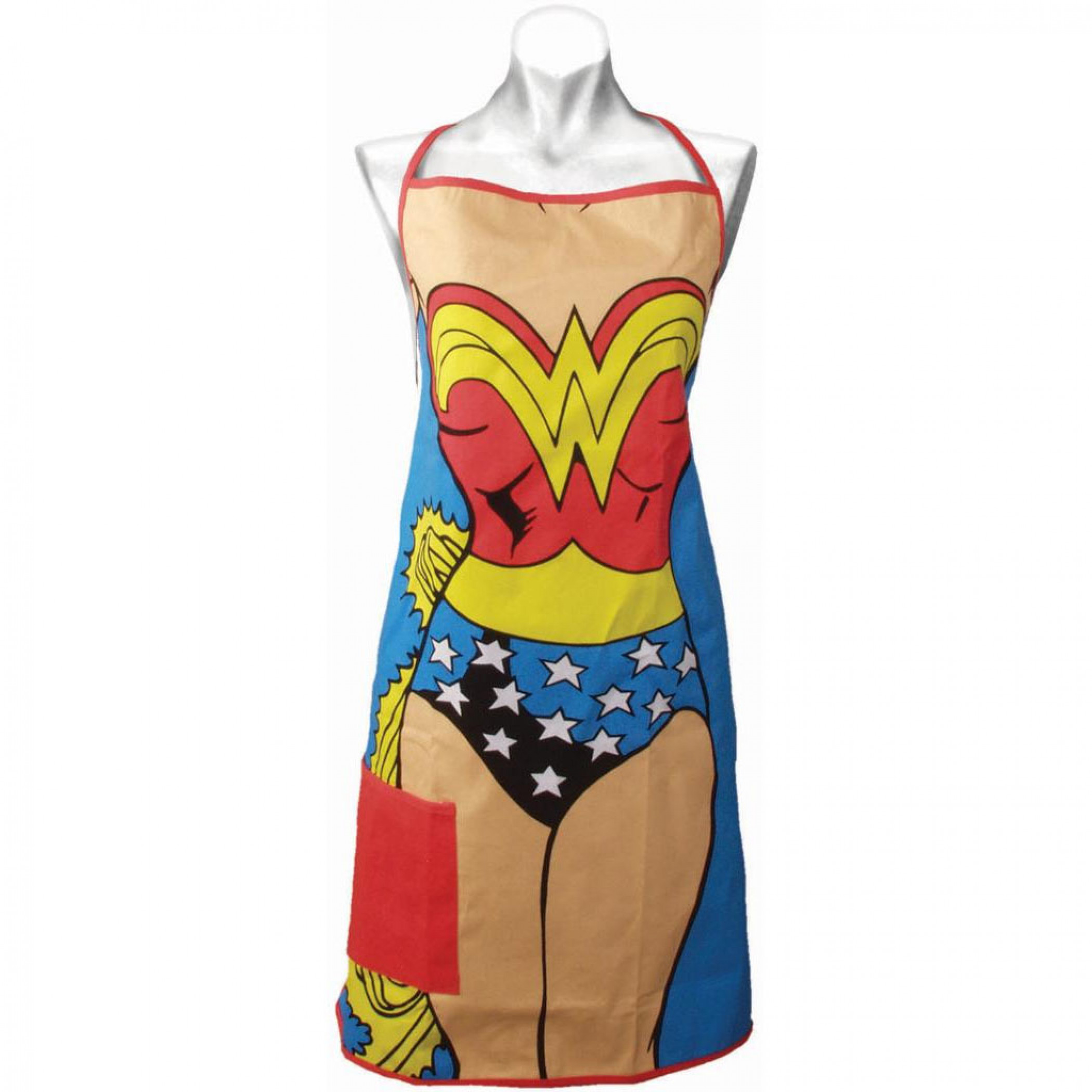 Wonder Woman Costume Kitchen Apron