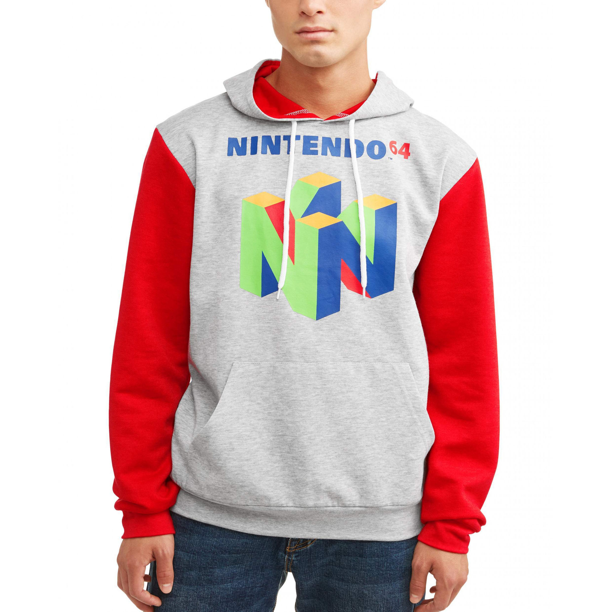 Nintendo 64 hoodie on sale white