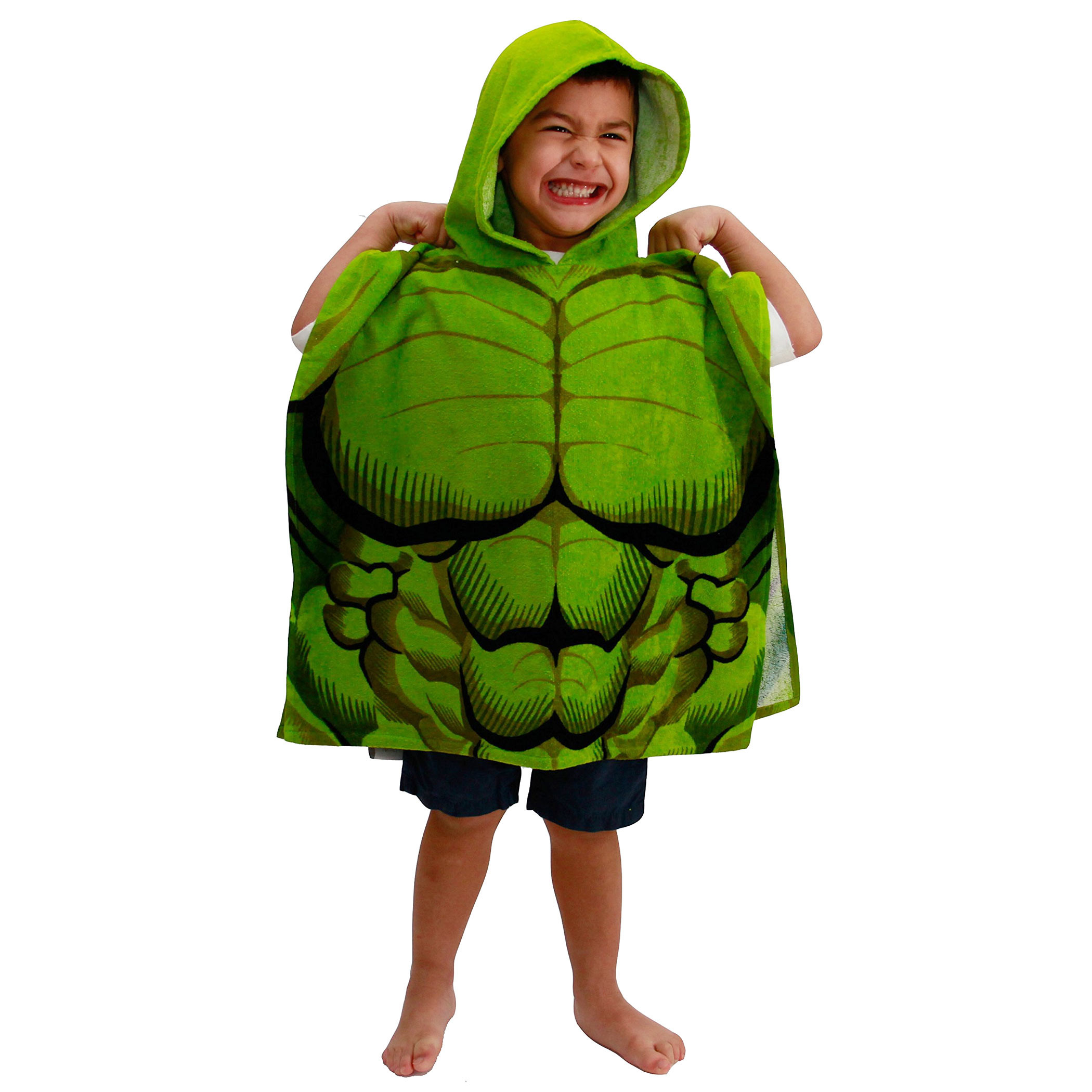 Marvel Incredible Hulk Youth Hooded Poncho Towel